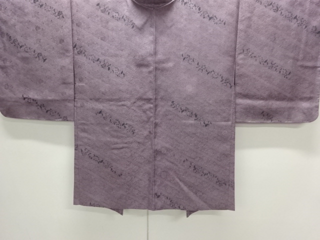 JAPANESE HAORI / UNUSED / FLORAL PLANTS